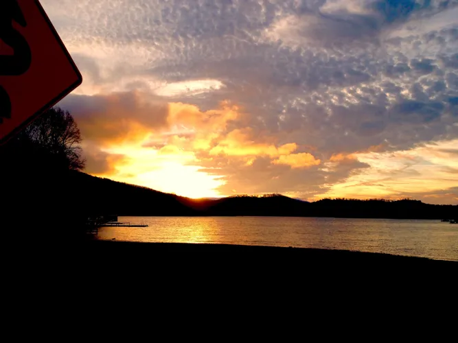 Lake Chatuge sunset