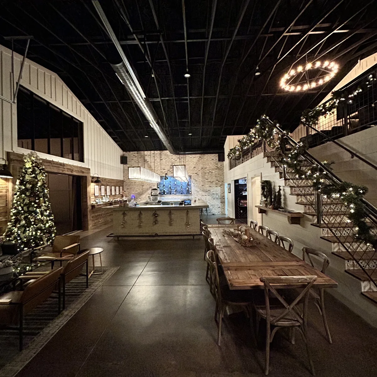 Buckley tasting room interior